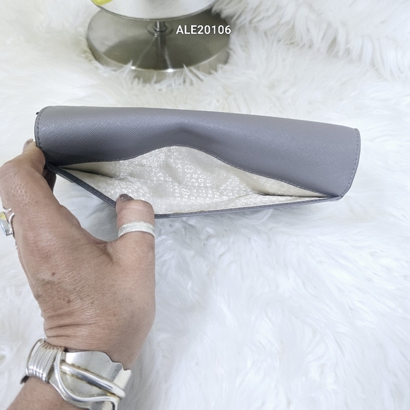 Kate Spade Gray Leather Large Wallet - Picture 14 of 16